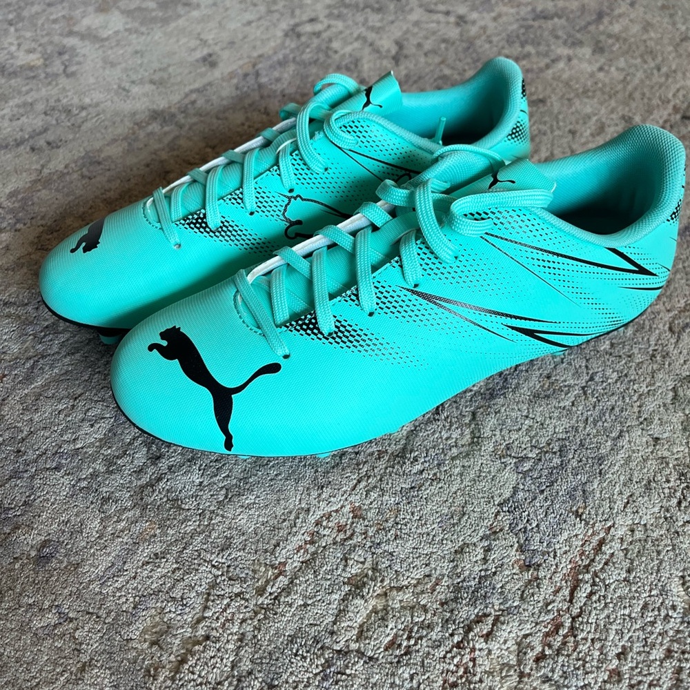 Puma Cleats (Electric Peppermint)